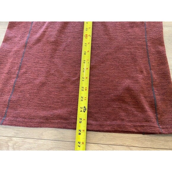 Kuhl Ryzr Fleece 1/4 Zip Pullover Sweater Men's Size Small Brown Rust Jacket - Picture 5 of 9